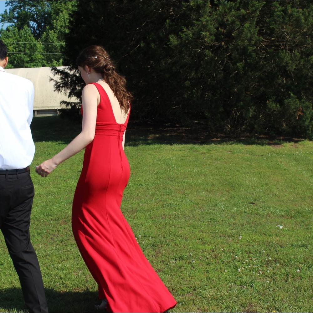 Red prom dress for sale